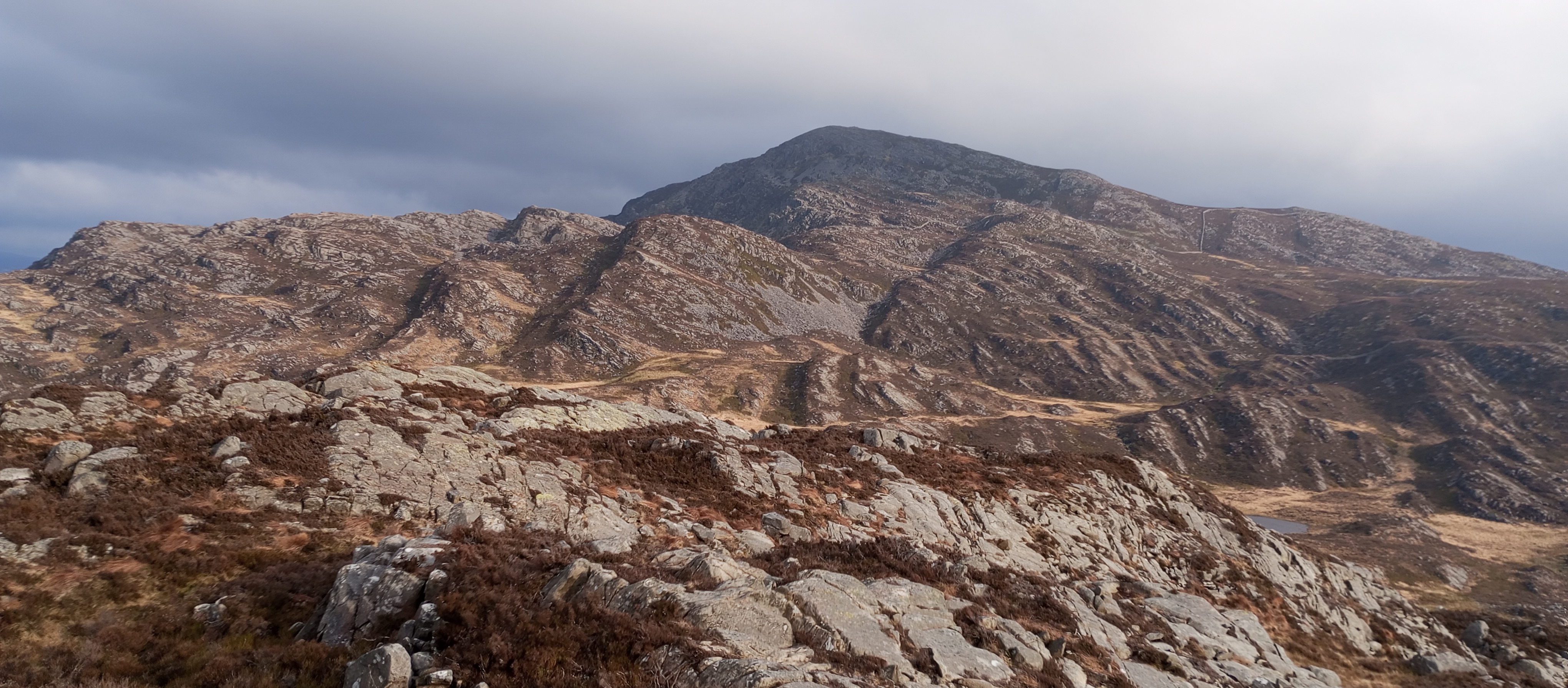 Rhinoig Fawr from the summit