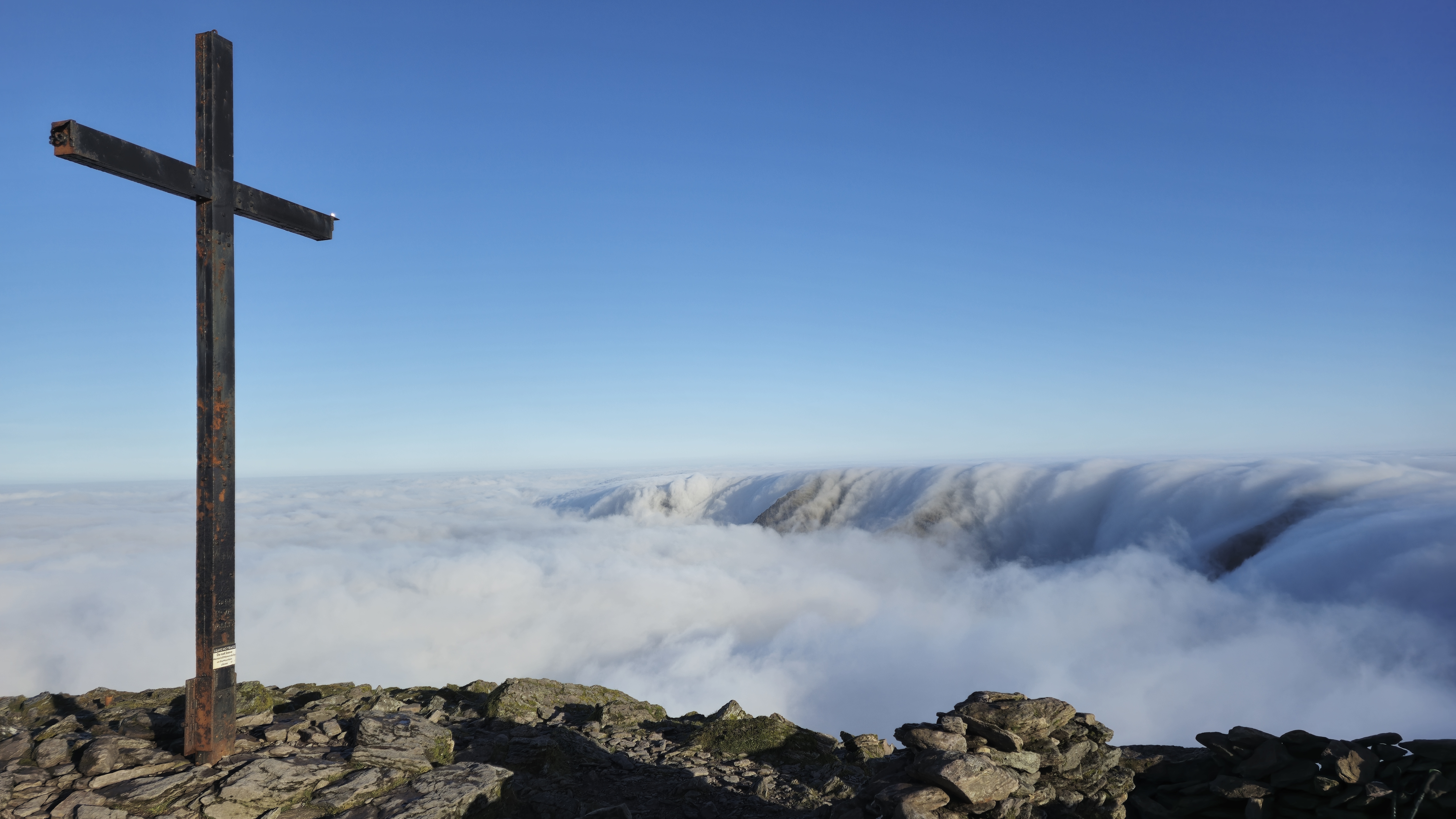 Temperature Inversion viewed from the Top of Ireland