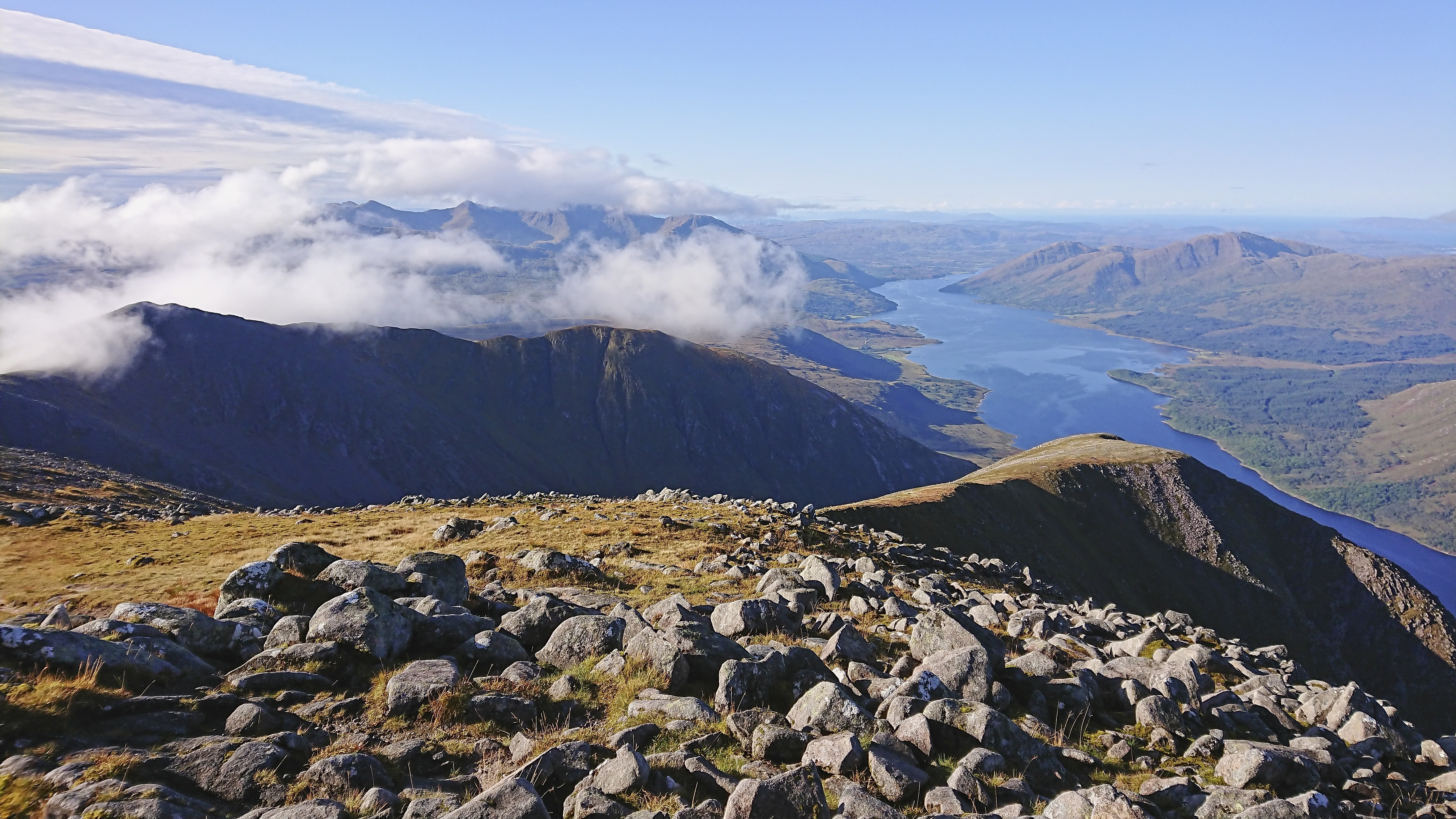 Loch Etive viewed from the summit of Ben Starav