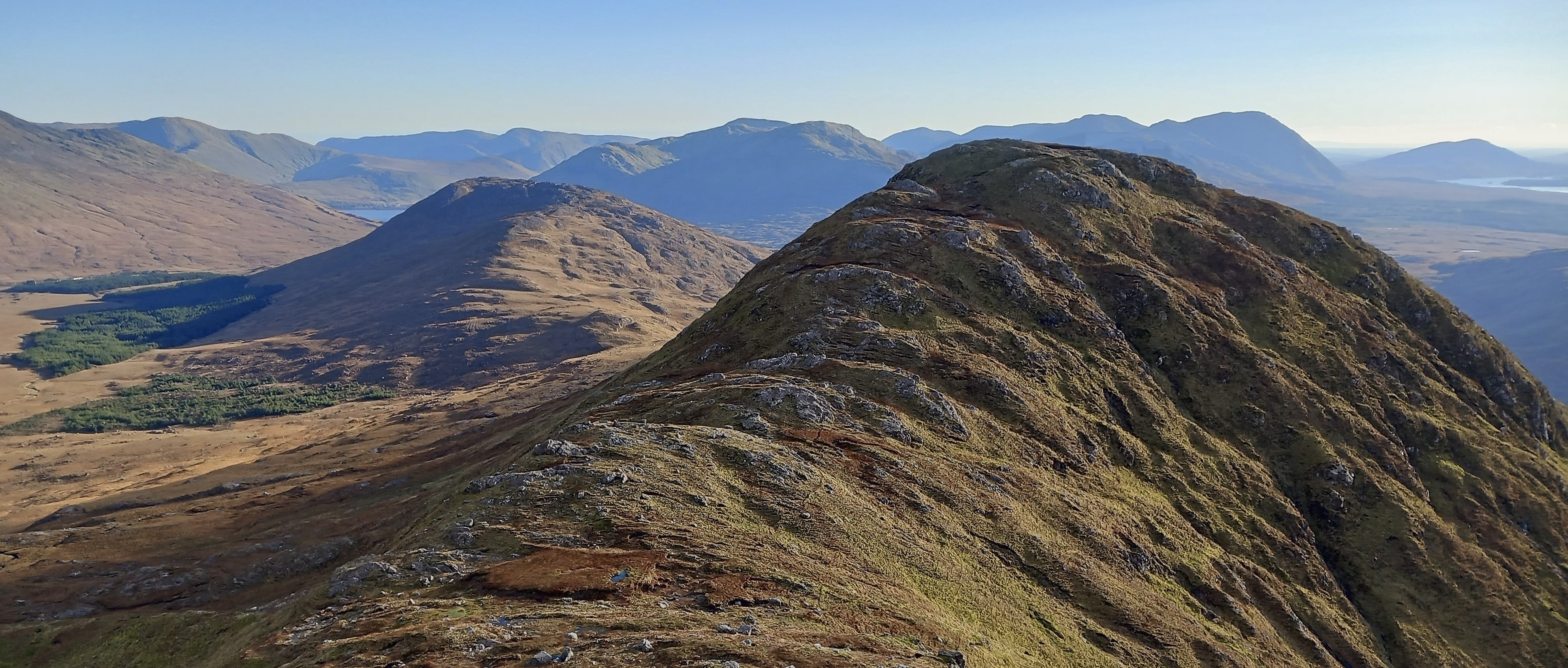 Mweelrea SE Spur with Teevnabinnia behind